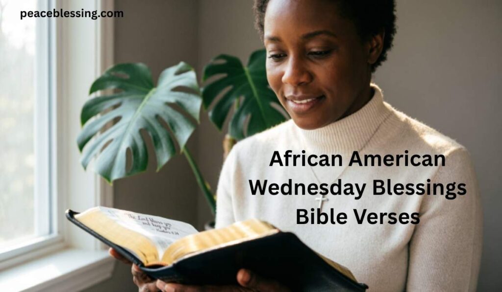African American Wednesday Blessings Bible Verses