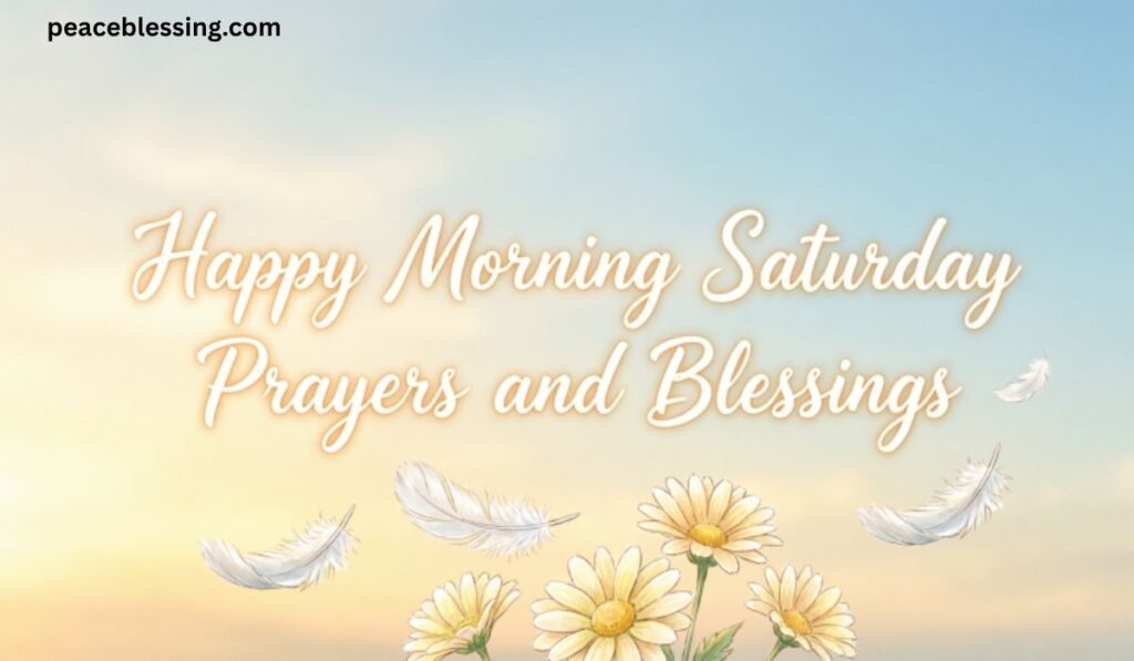 Happy Morning Saturday Prayers and Blessings