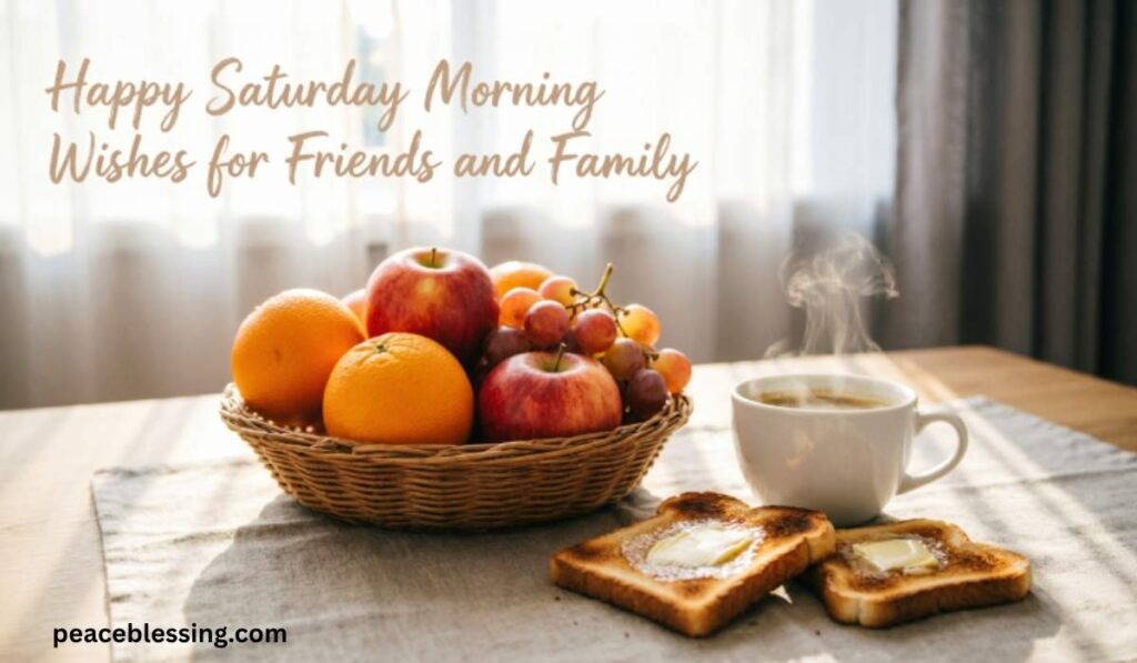 Happy Saturday Morning Wishes for Friends and Family