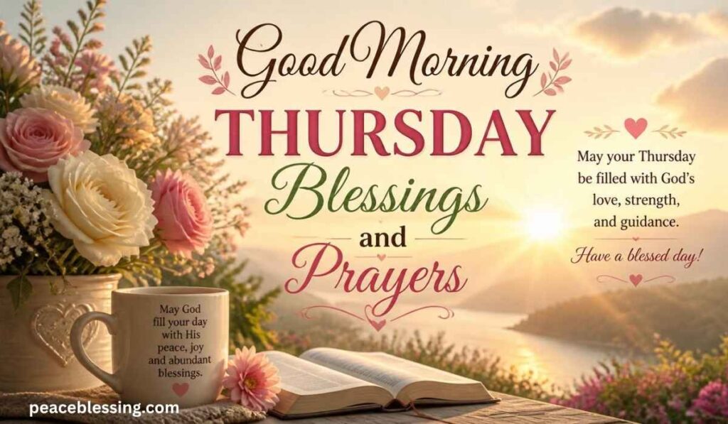 Heartfelt Good Morning Thursday Blessings and Prayers