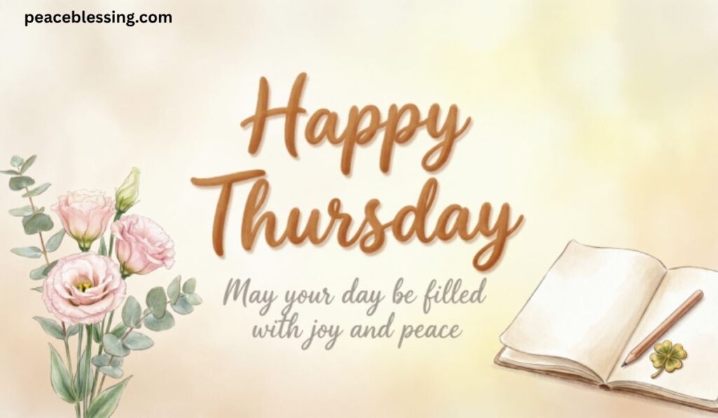 Heartfelt Happy Thursday Blessings Images