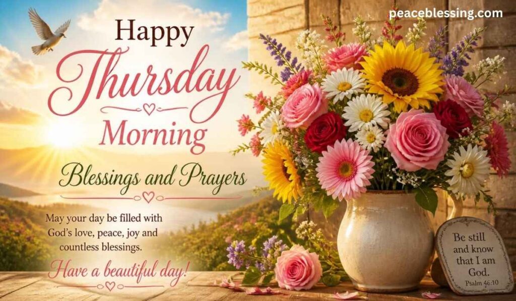 Heartfelt Happy Thursday Morning Blessings and Prayers