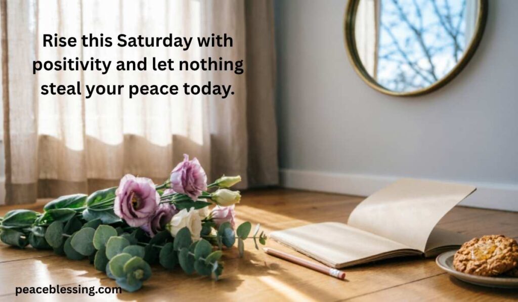 Inspirational Saturday Blessings