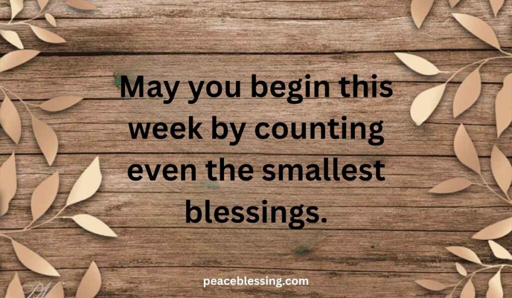Thankful Monday Blessings