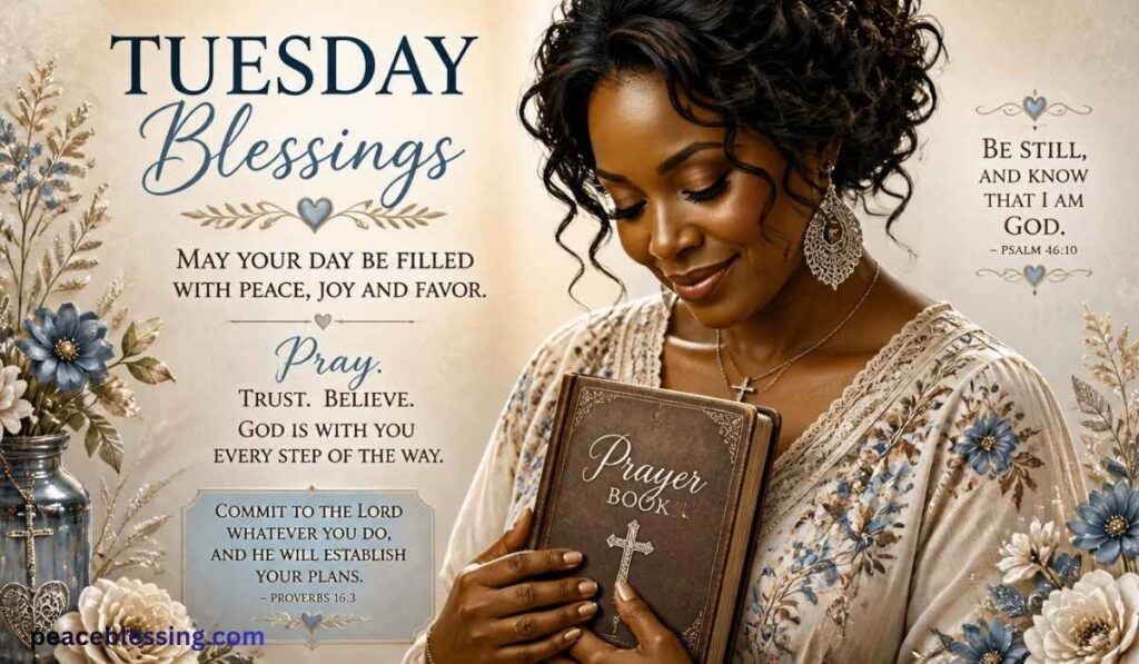 African American Tuesday Blessings and Prayers