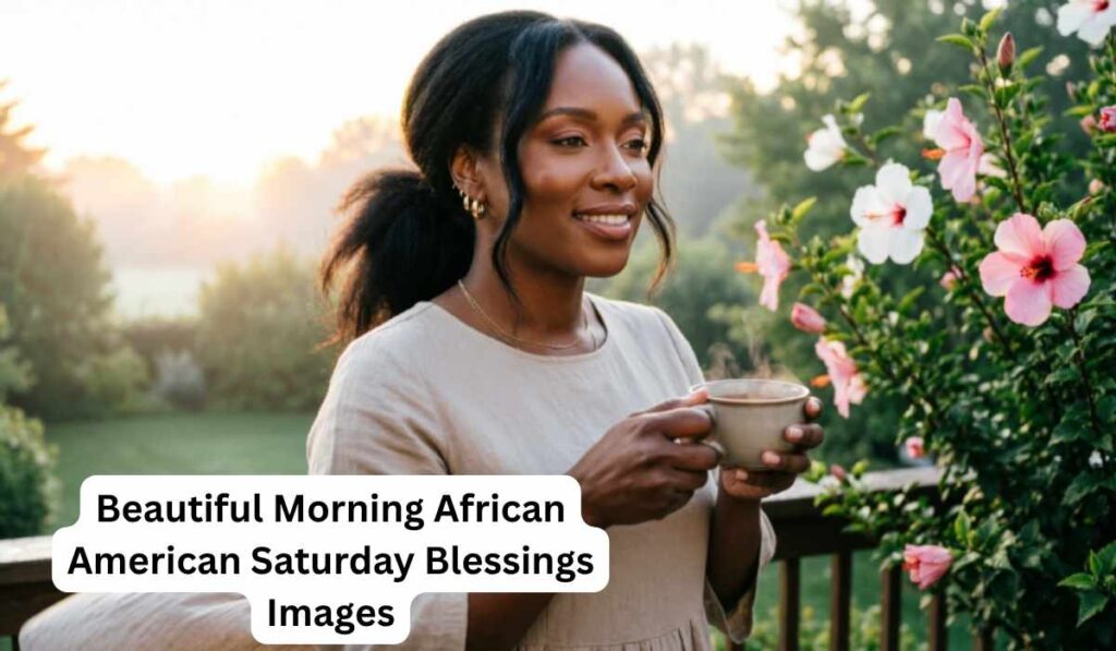 Beautiful Morning African American Saturday Blessings Images
