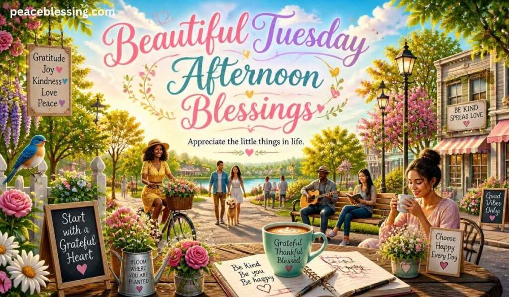 Beautiful Tuesday Afternoon Blessings
