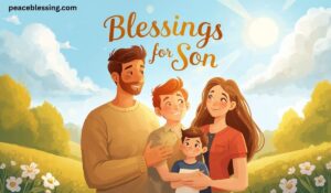 Blessings for Son