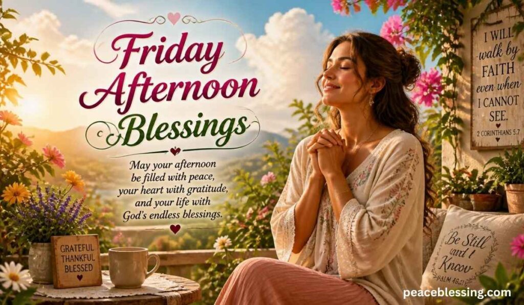 Friday Afternoon Blessings Images & GIFs