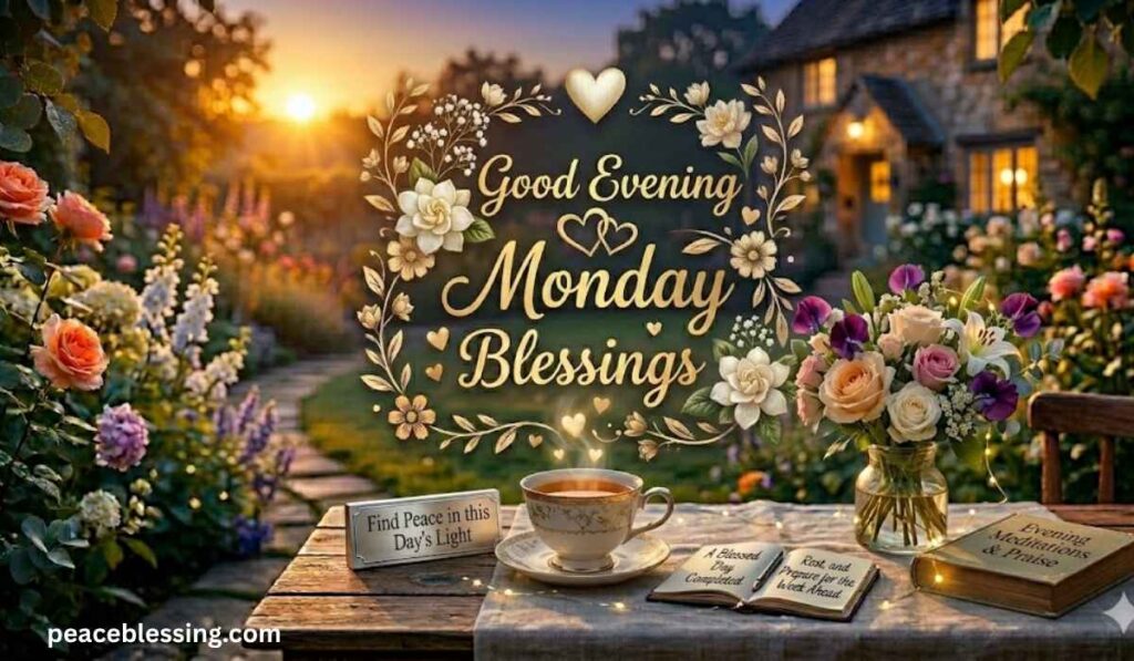 Good Evening Monday Blessings Images And Quotes