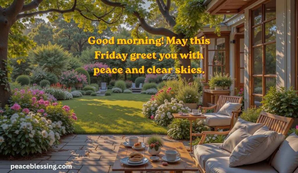 Good Morning Friday Wishes