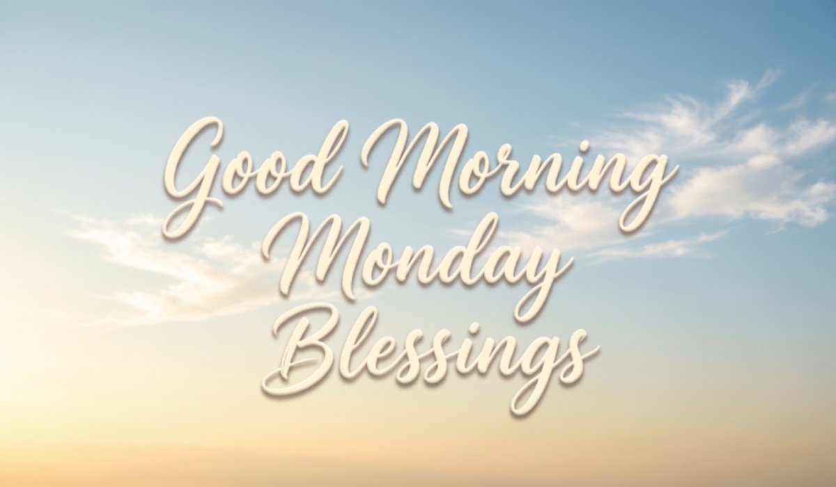 Good Morning Monday Blessings