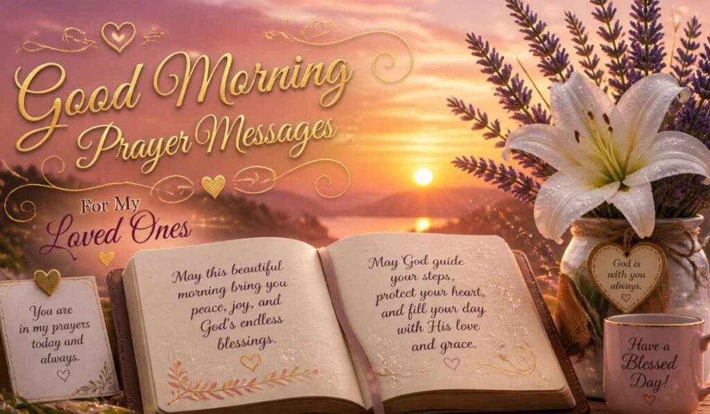 Good Morning Prayer Messages for Loved Ones