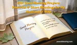 Good Morning Prayers