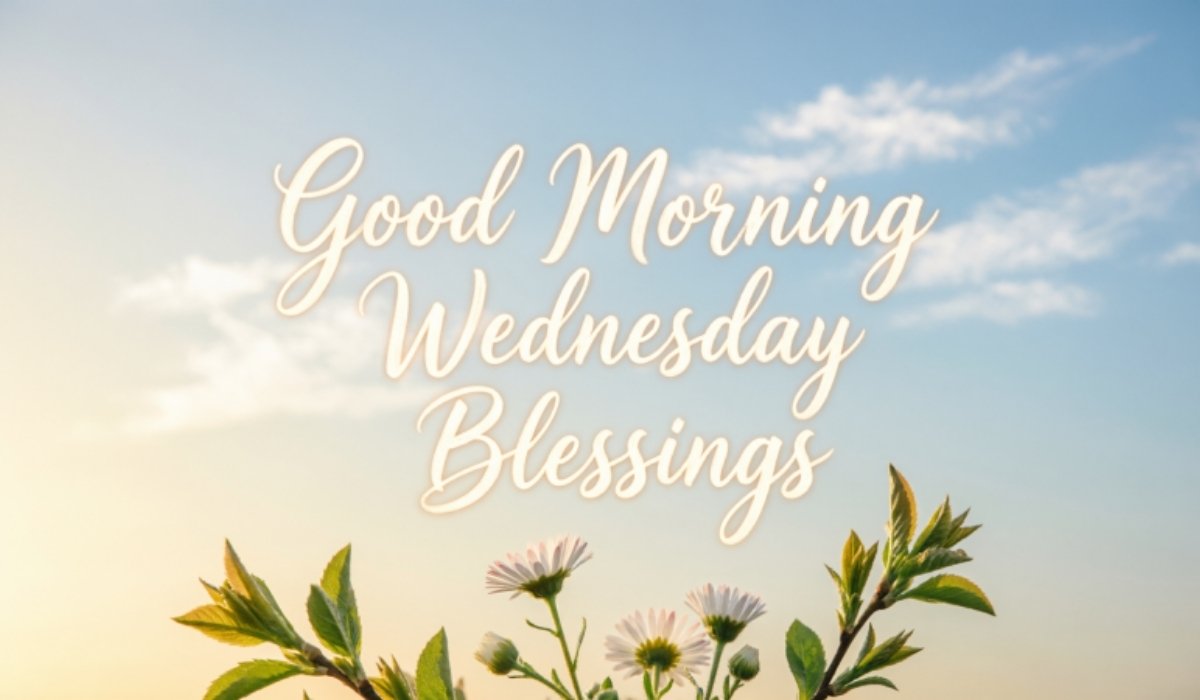 Good Morning Wednesday Blessings