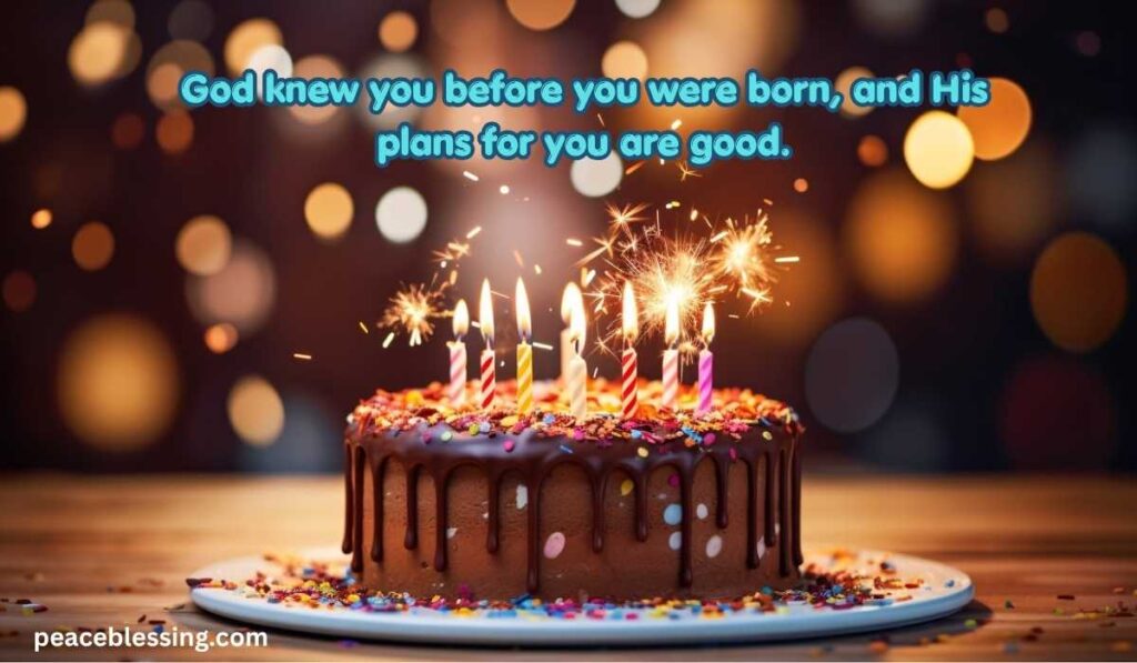 Happy Birthday Blessings Bible Verse
