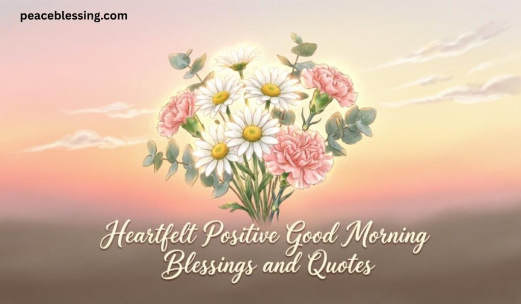 Heartfelt Positive Good Morning Blessings and Quotes