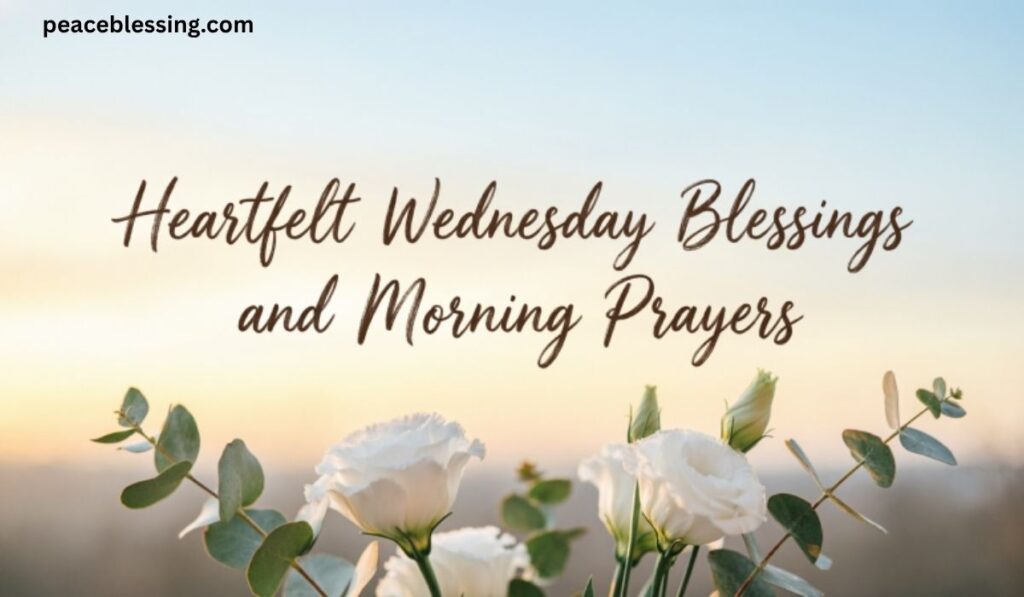 Heartfelt Wednesday Blessings and Morning Prayers