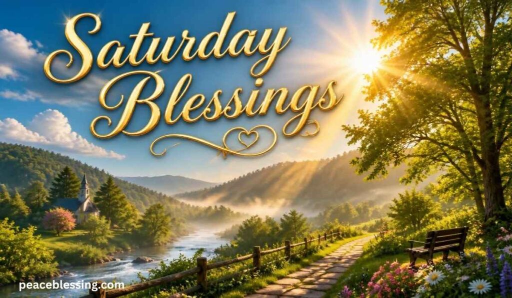 Inspirational Weekend Saturday Blessings