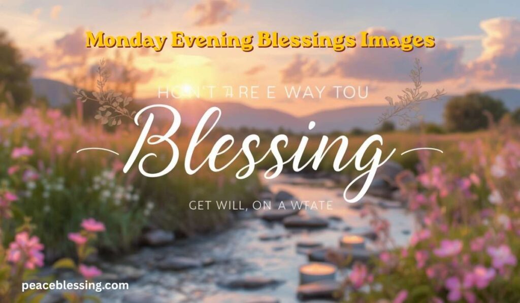 Monday Evening Blessings Images
