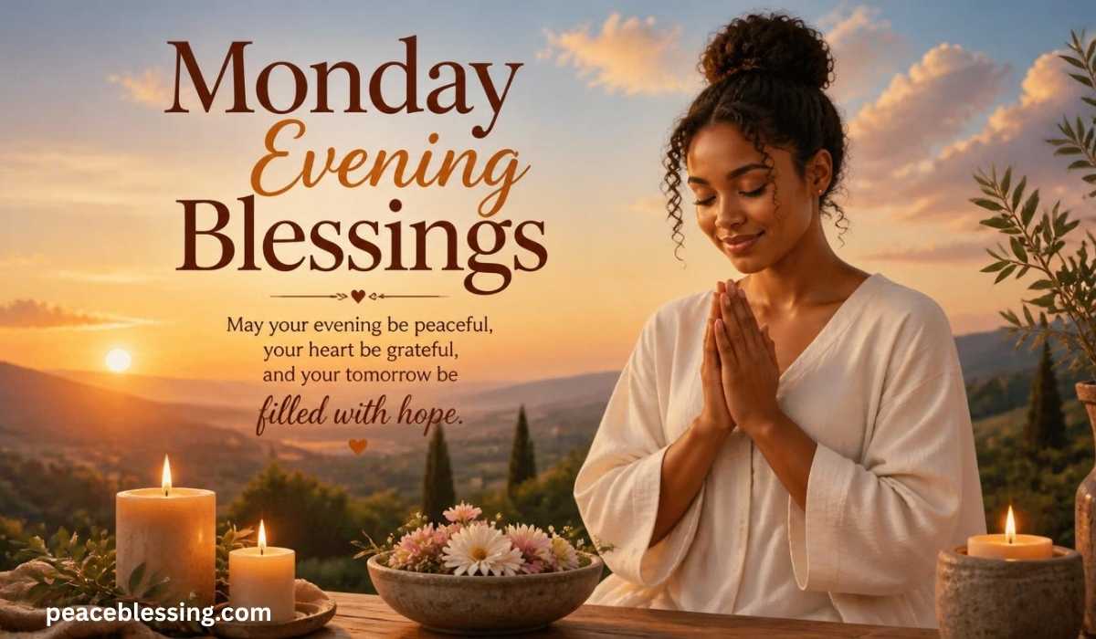 Monday Evening Blessings