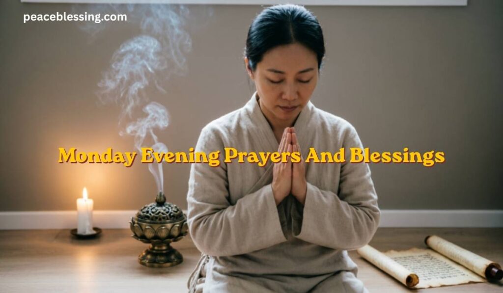 Monday Evening Prayers And Blessings