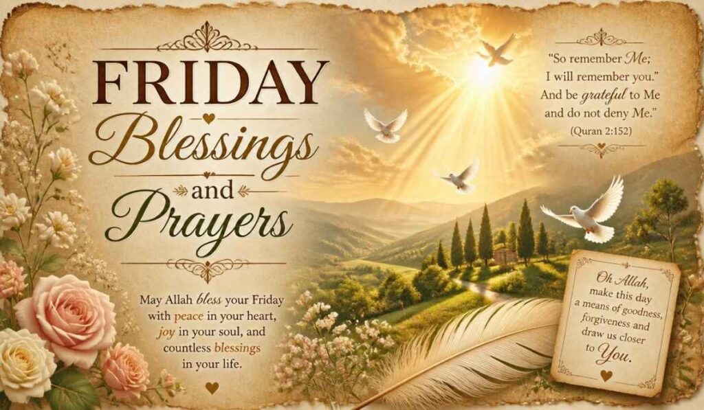 Most Beautiful Friday Blessings and Prayers