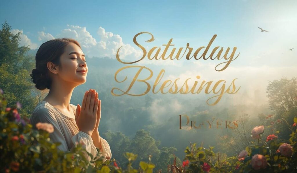 Peaceful Saturday Blessings and Prayers Images