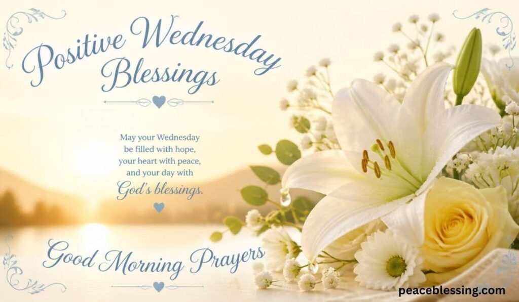 Positive Wednesday Blessings and Good Morning Prayers