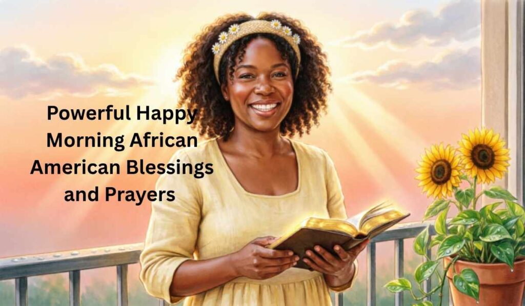 Powerful Happy Morning African American Blessings and Prayers