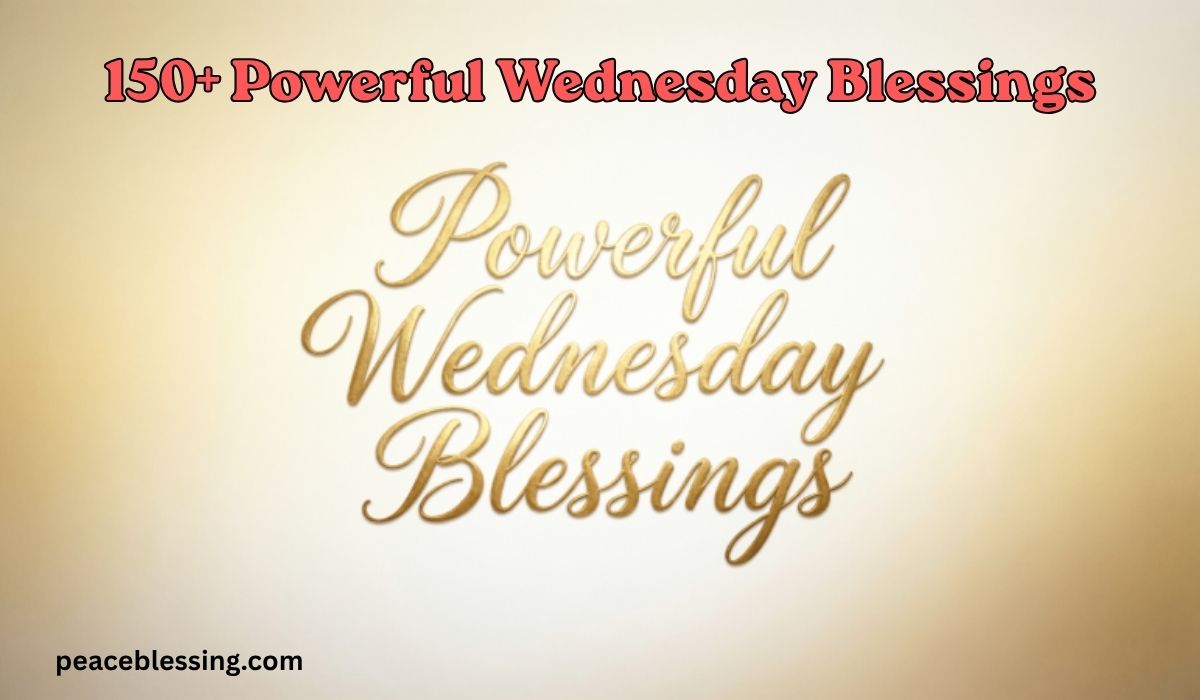 Powerful Wednesday Blessings