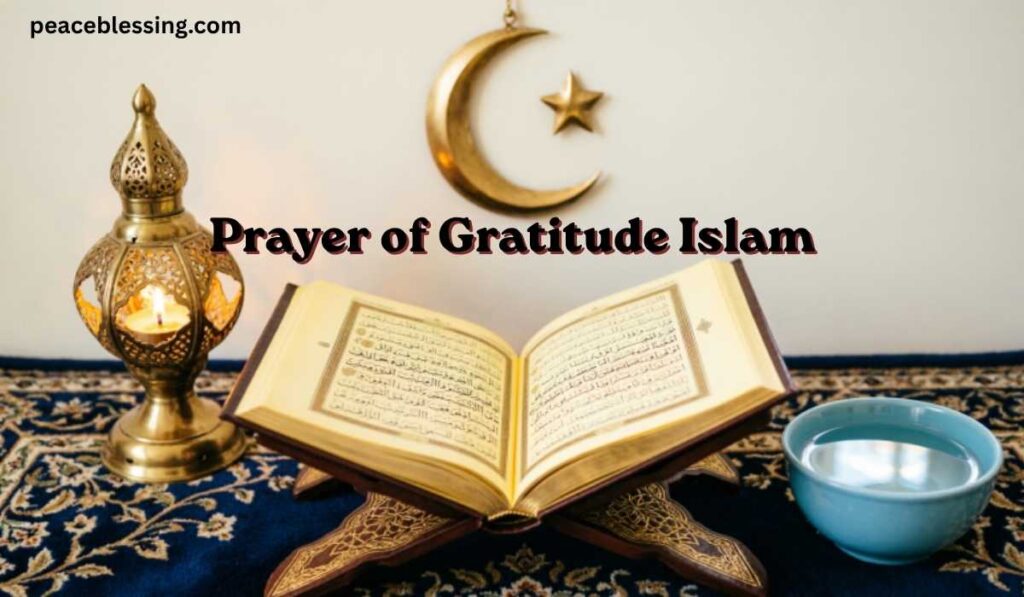 Prayer of Gratitude Islam