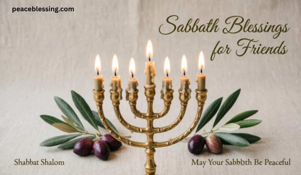 Sabbath Blessings for Friends