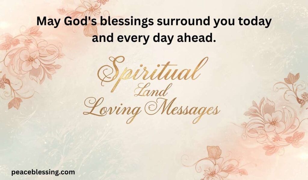 Spiritual and Loving Messages