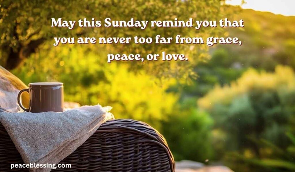 Sunday Blessings and Prayers