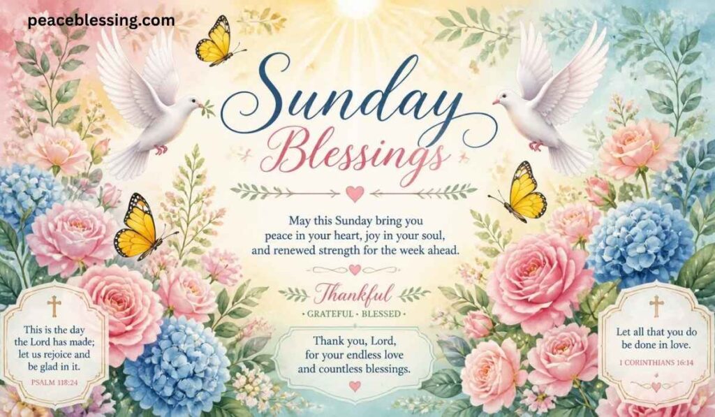 Sunday Blessings Images and Cards