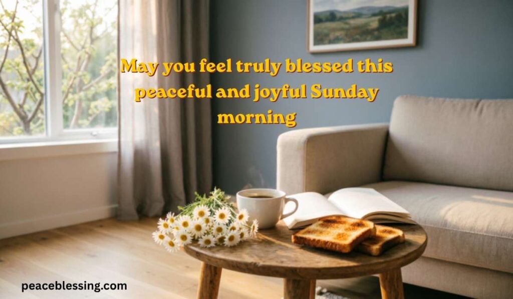 Sunday Morning Bless or Blessed