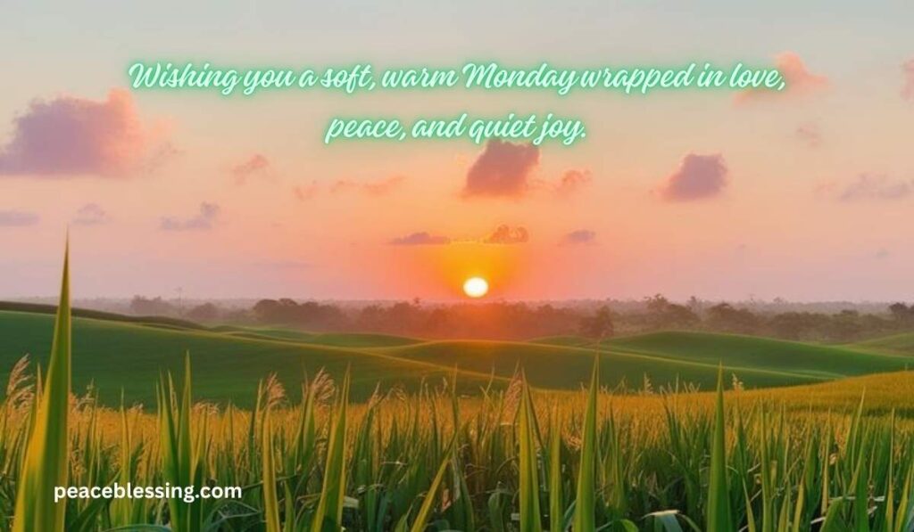 Sweet, Good Morning Monday Blessings