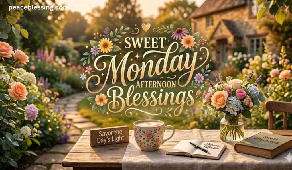 Sweet Monday Afternoon Blessings