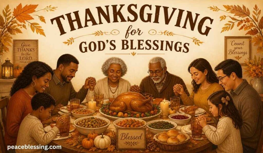 Thanksgiving for God's Blessings