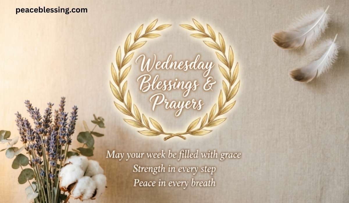 Wednesday Blessings and Prayers Images