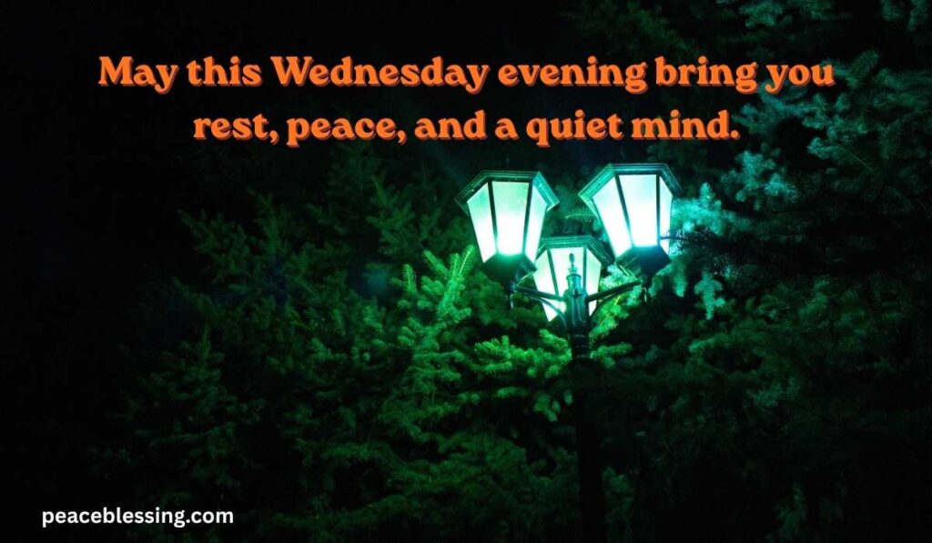 Wednesday Evening and Night Prayers