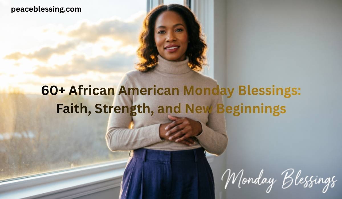 African American Monday Blessings
