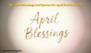 April Blessings