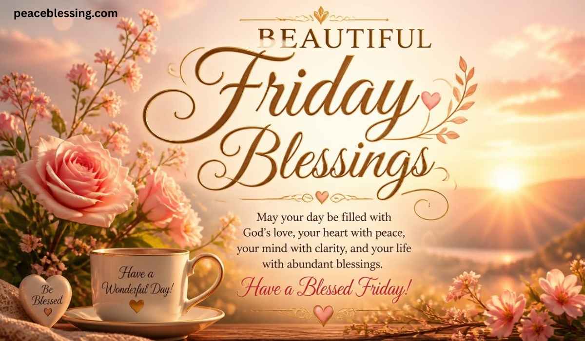 Beautiful Friday Blessings Quotes