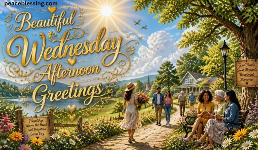 Beautiful Wednesday Afternoon Greetings