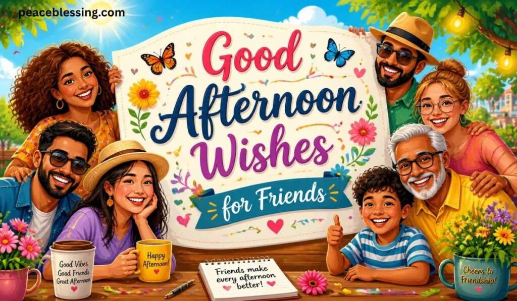 Best Good Afternoon Wishes for Friends