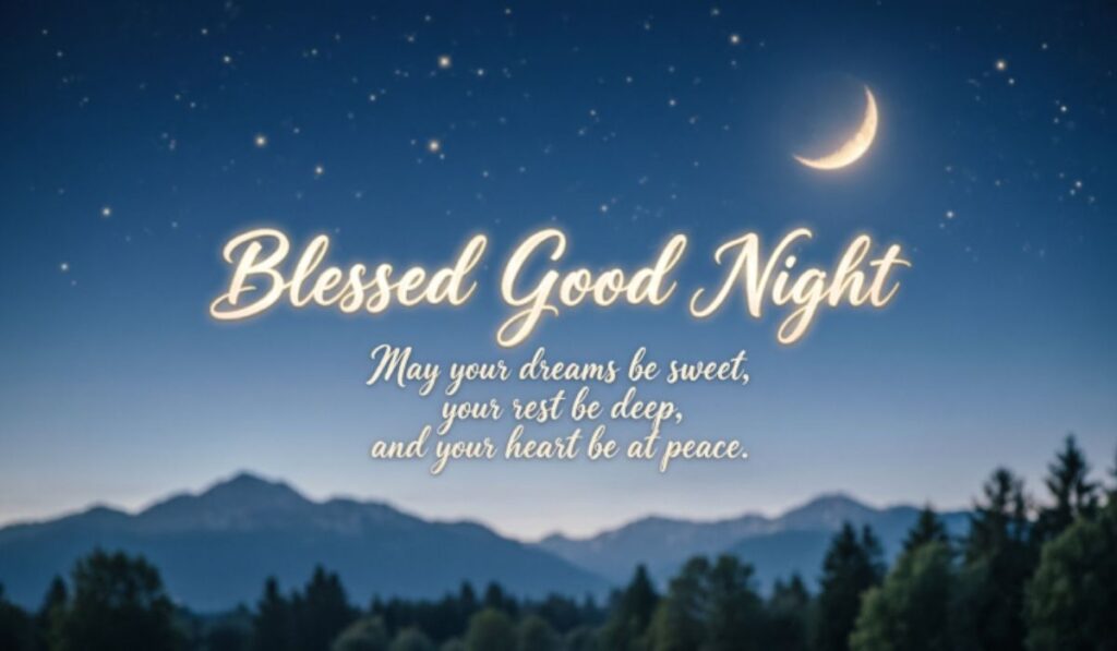 Blessed Good Night Quotes