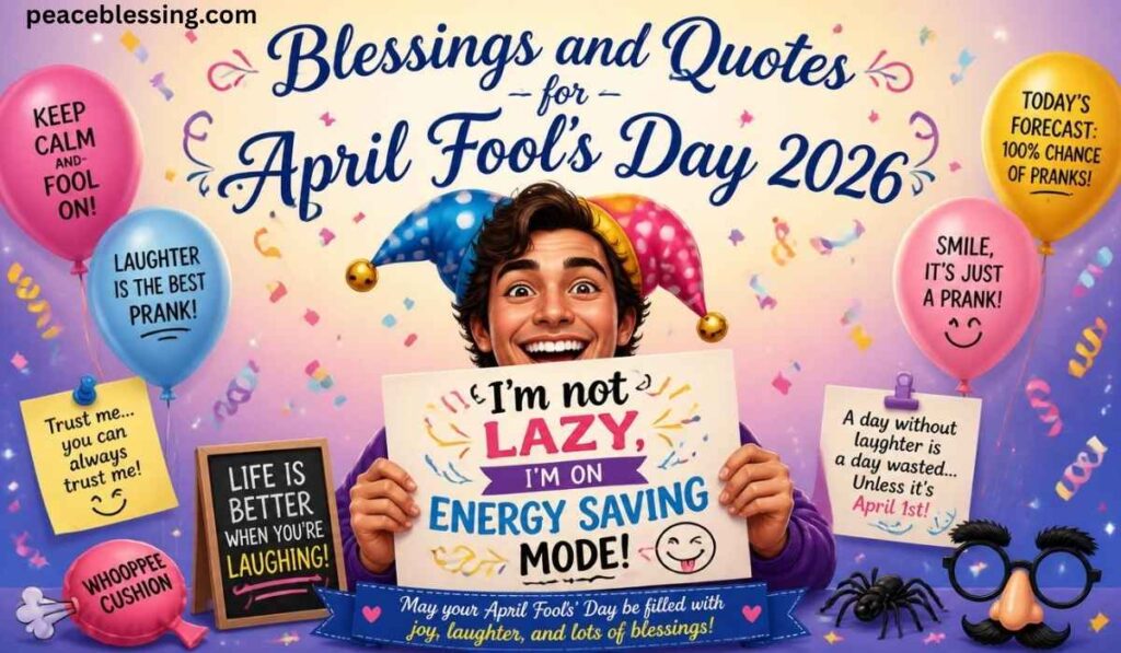 Blessings And Quotes For April Fool Day 2026