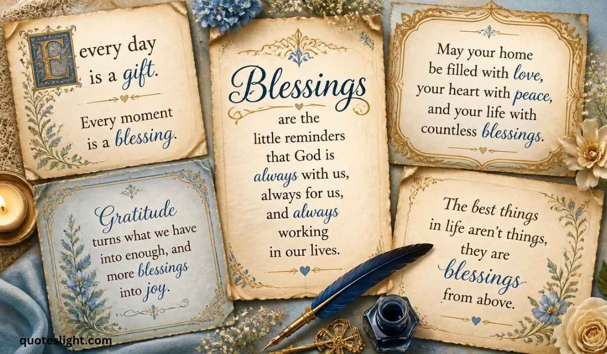 Blessings Quotes